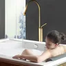 ZAPPO Robinet de baignoire autoportant à poignée unique… – vue 2