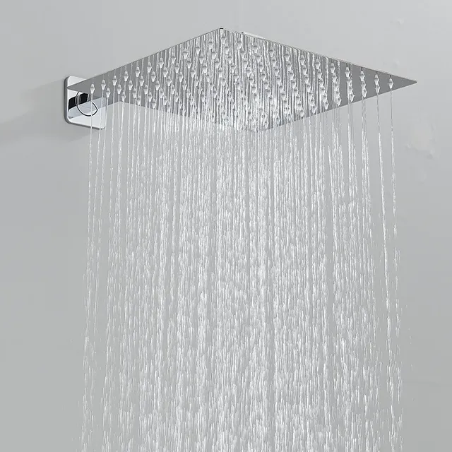 Robinet de douche dissimulé chromé – vue 2