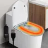 Housse siège chauffante USB lavable velours clair… – vue 1