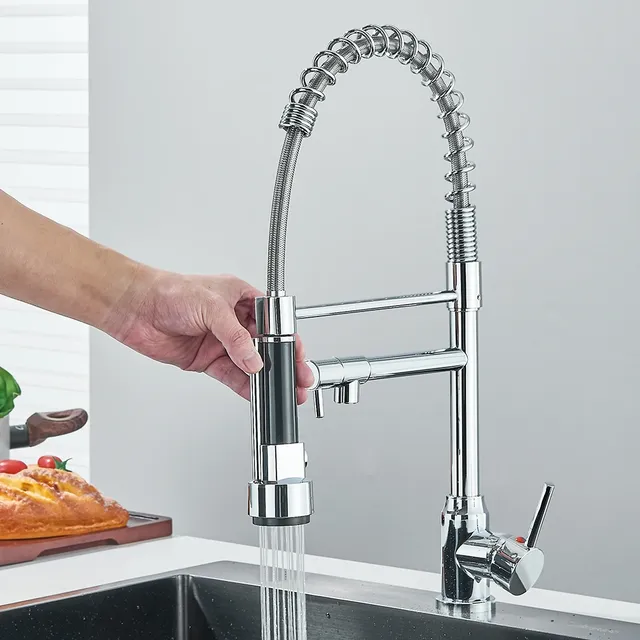 Robinet de cuisine à ressort extractible – vue 5