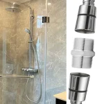 Extension de tuyau de douche, connecteur de douche pour tuyau Extra Long, extension de douche en acier inoxydable, adaptateur universel 1/2 « BSP mâle à mâle