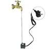 Fontaine robinet flottant illusion jet eau suspendu doré… – vue 2
