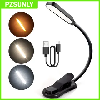 LED livre lumière USB Rechargeable lampe de lecture 3 niveaux chaud…