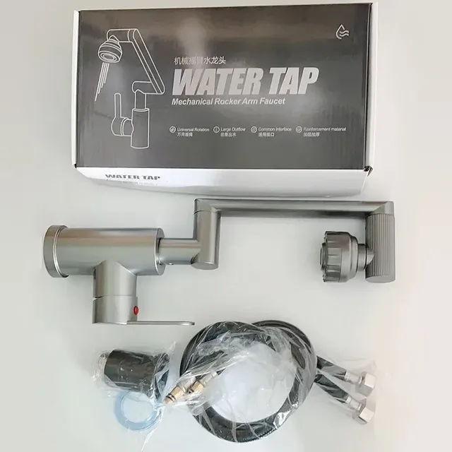 Mitigeur lavabo monocommande articulé pivotant 1080… – vue 7
