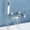 Brosse or laiton cascade laiton baignoire robinet salle… – vue 4