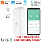 Tuya-Therye.com Smart Home, hygromètre Wi-Fi, alarme à distance, température et humidité, fonctionne avec Alexa et Google Home