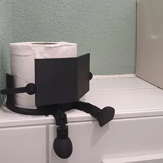 Porte-papier hygiénique amusant