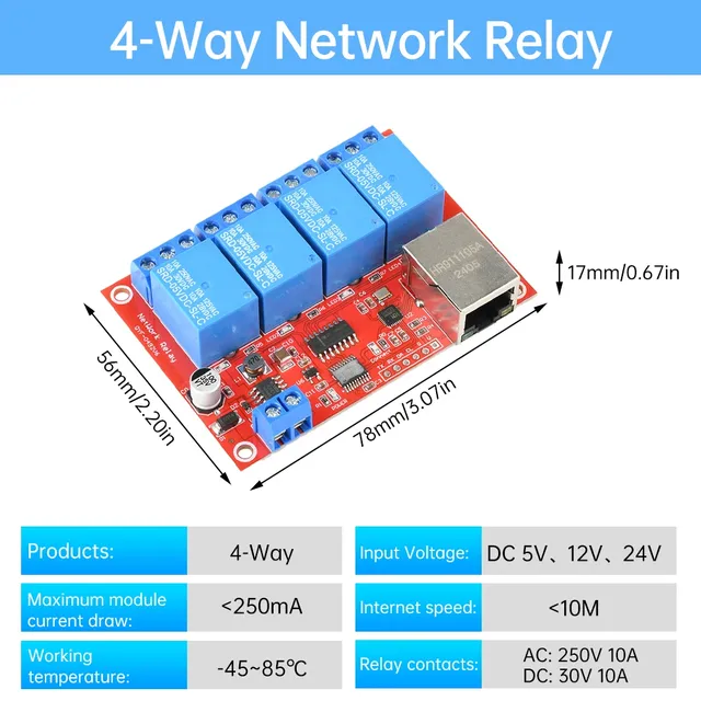Module de relais intelligent 4/8 voies – vue 5