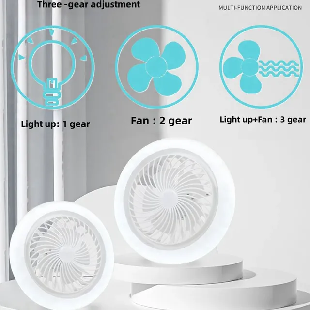 Ventilateur de plafond intelligent 3 en 1 avec… – vue 5