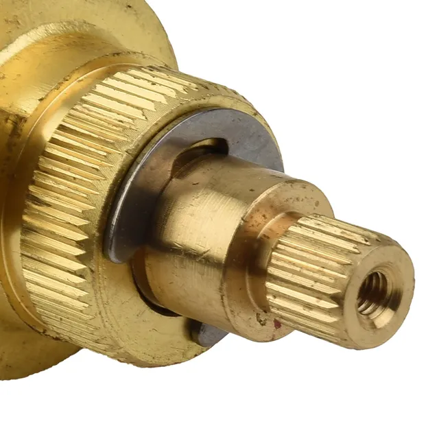 Cartouche thermostatique robinet laiton doré tige… – vue 3