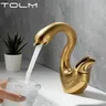 Mitigeur lavabo monocommande bec cascade forme cygne… – vue 2