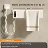 Porte-serviettes électrique chauffe-serviettes de salle… – vue 2