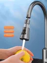 Pommeau robinet cuisine flexible rotatif trois modes… – vue 5