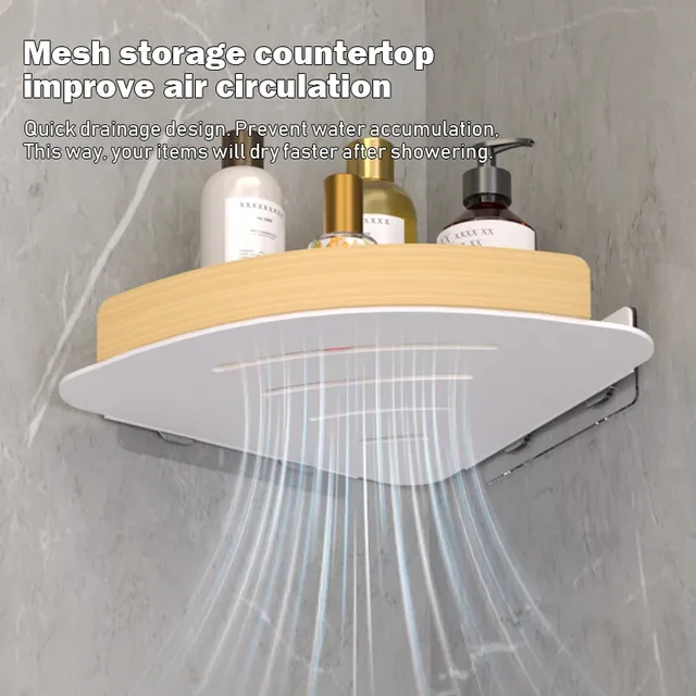 Support de rangement pour salle de bain – vue 2