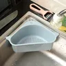Étagère rangement triangulaire plastique ventouse… – vue 3