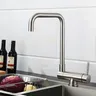 Robinet d'évier de cuisine pliable et rotatif – vue 3