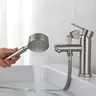 Robinet de lavabo de salle de bains en acier inoxydable – vue 2