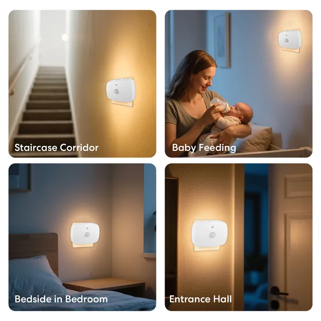 Veilleuse intelligente prise ue LED à intensité variable… – vue 5