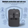 Adaptateur de voyage universel EU UK US AU – vue 2