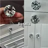 Boutons armoire commode tiroir diamantés cristal… – vue 3