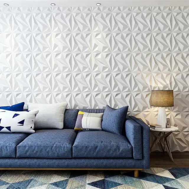 Panneaux muraux texturés 3D pour décoration murale… – vue 5
