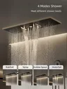Ensemble de système de douche de salle de bains – vue 3