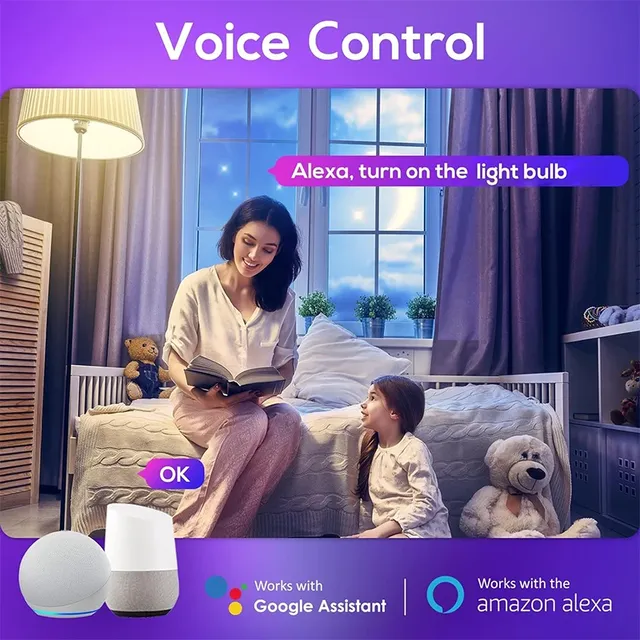 B22 Base UK TUYA Wifi ampoule intelligente lampes… – vue 3