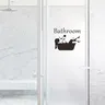 Autocollant mural adhésif PVC imperméable mat noir… – vue 4