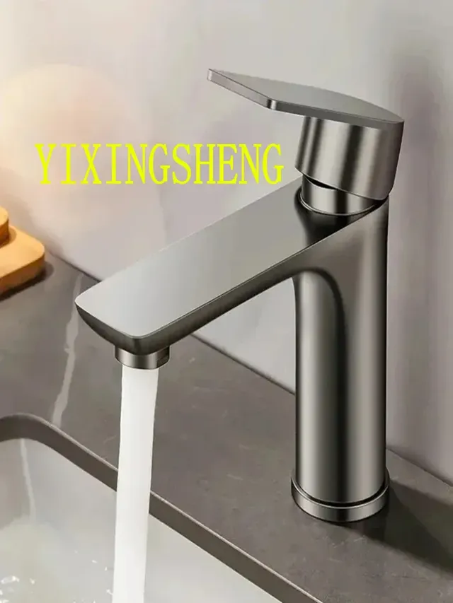 Robinet de salle de bains en acier inoxydable 304 – vue 2