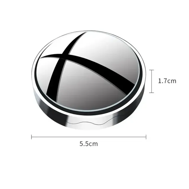 Rétroviseur de voiture grand Angle 360 degrés réglable… – vue 2