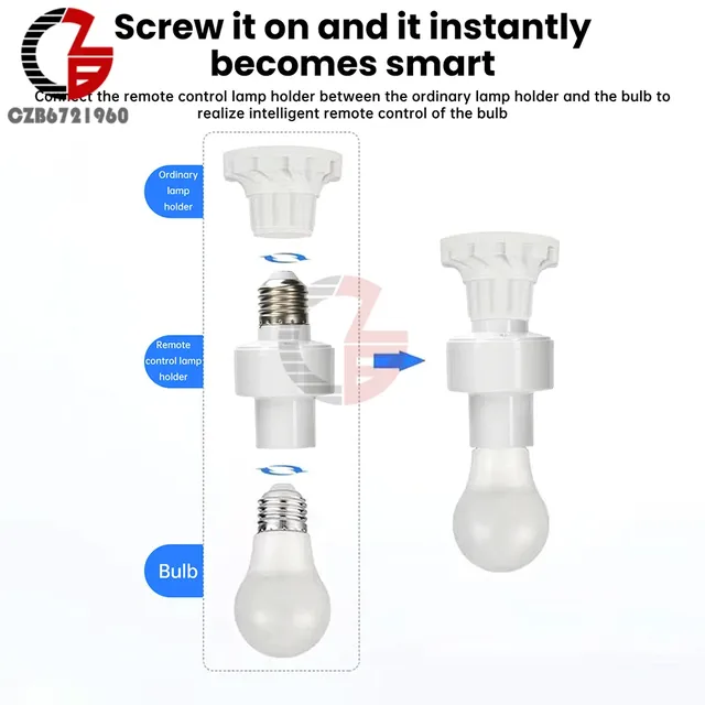 Ampoule LED WiFi Bluetooth AC 110-240V 50-60HZ – vue 4
