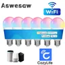 Ampoule intelligente WiFi E27 LED RGB