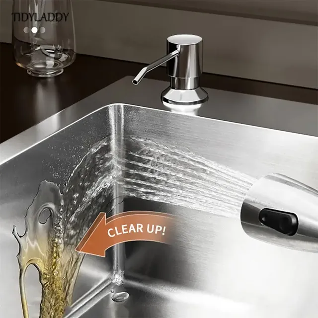 Évier de cuisine en acier inoxydable – vue 3