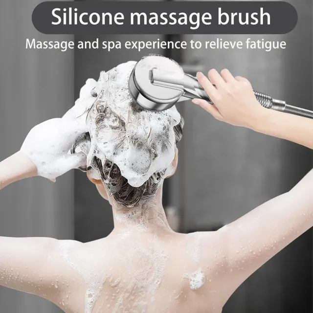 Pommeau de douche suralimenté filtré à réglage à quatre… – vue 4