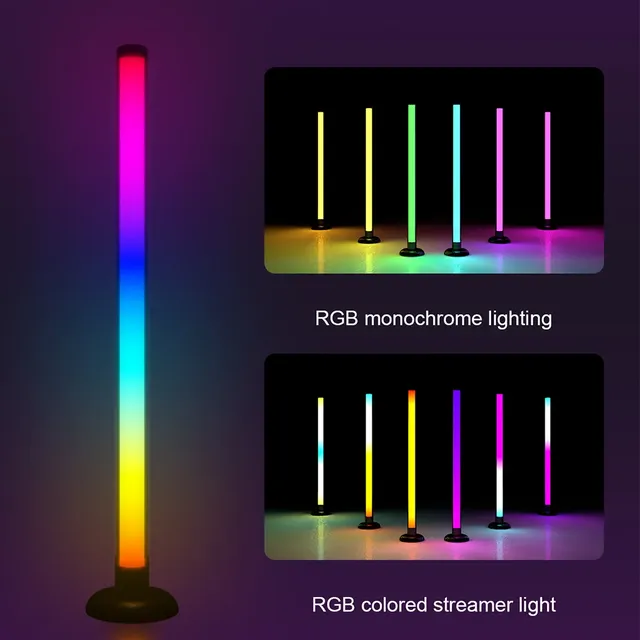 Lumière d'ambiance de bureau RGB Double face – vue 6