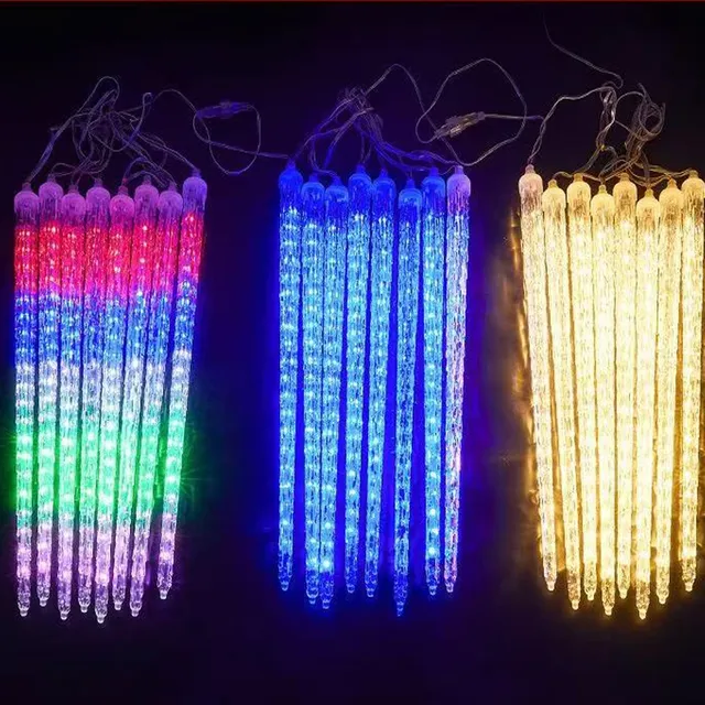 Guirlande lumineuse extérieure stalactite LED blanc… – vue 2