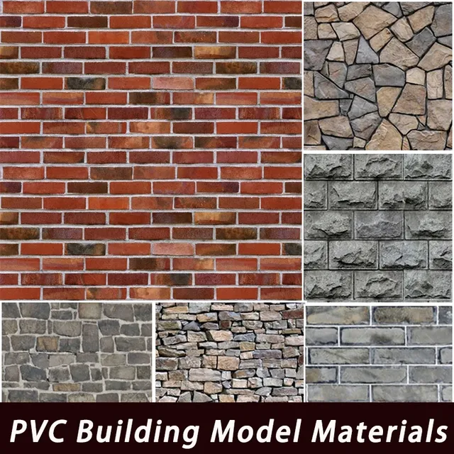 Panneau Mural de Construction Miniature en PVC – vue 2