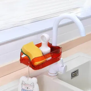 Égouttoir évier porte éponge support robinet sans perçage plastique…