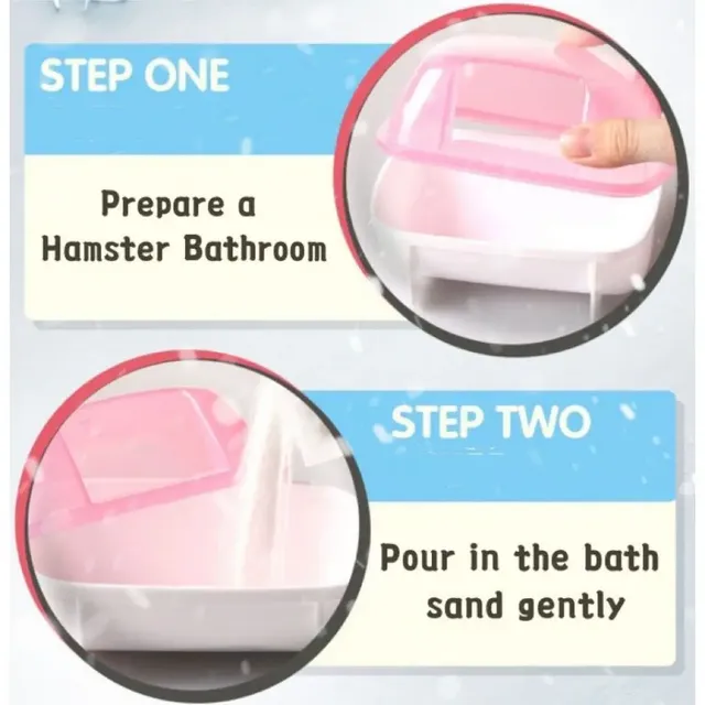 Hamster salle de bain Hamster baignoire petits… – vue 5