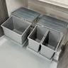 Porte d'armoire d'évier de cuisine connecter des… – vue 3