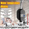 Thermomètre de douche d'eau domestique à affichage LED – vue 2