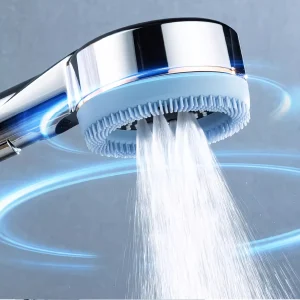Pommeau de douche haute pression, 4 modes, Massage à l&rsquo;eau pressurisée, avec filtre, mélangeur de douche à main, accessoires de salle de bains