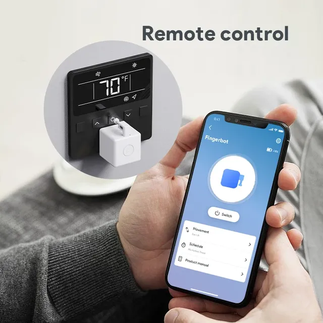 Tuya Bluetooth Smart Touch Fingerbot Plus USB… – vue 6