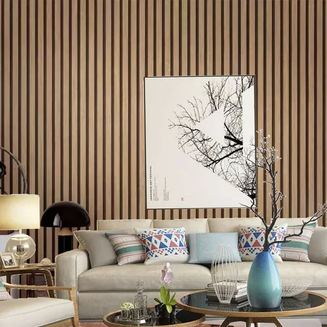 Papier peint auto-adhésif en Faux bois – vue 2