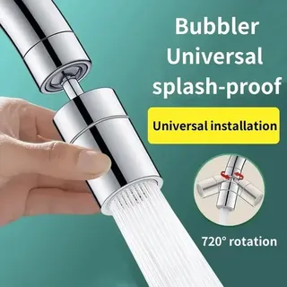 Robinet mousseur universel cuisine chromé miroir compact métal…