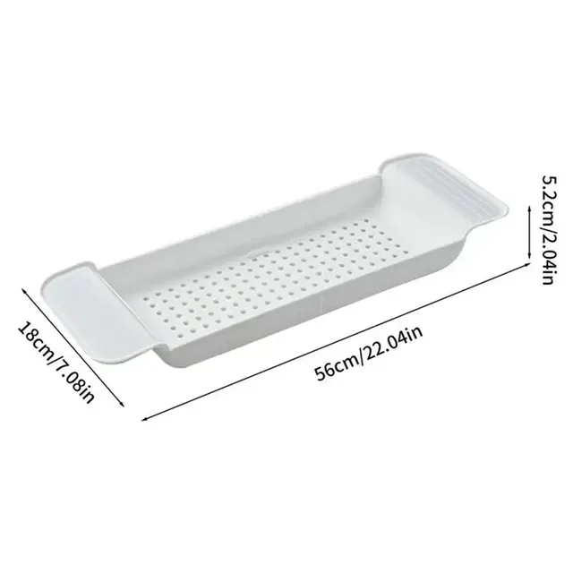 Plateau baignoire extensible egouttoir peu encombrant… – vue 6