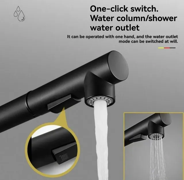 Ce robinet extractible en acier inoxydable comprend une… – vue 6