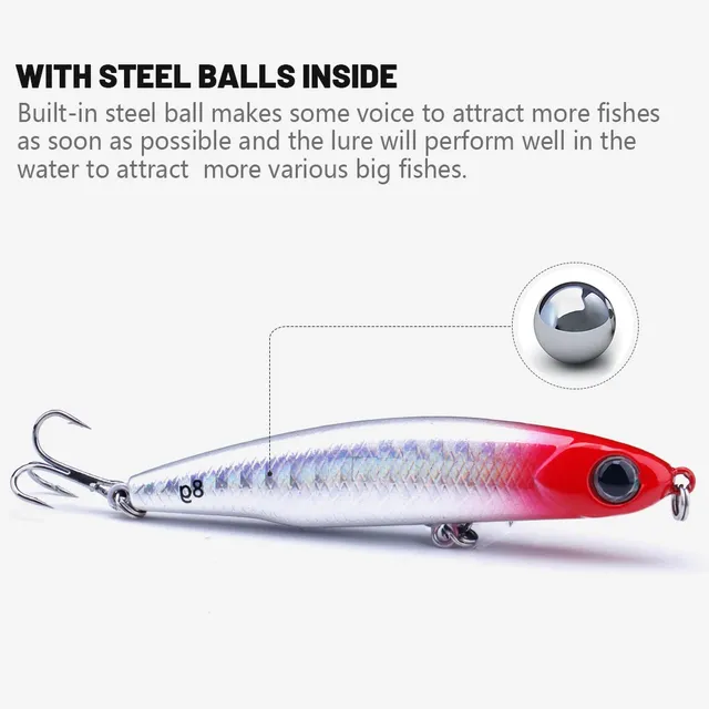VTAVTA crayon coulant Wobbler leurre de pêche 3g/8g… – vue 3