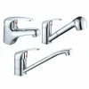 Poignée de robinet de rechange pour lavabo de cuisine/salle de bains, mitigeur à levier unique, poignée de tête de robinet chaud et froid, accessoires de robinetterie