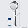 Pommeau douche main haute pression réglable trois modes… – vue 6